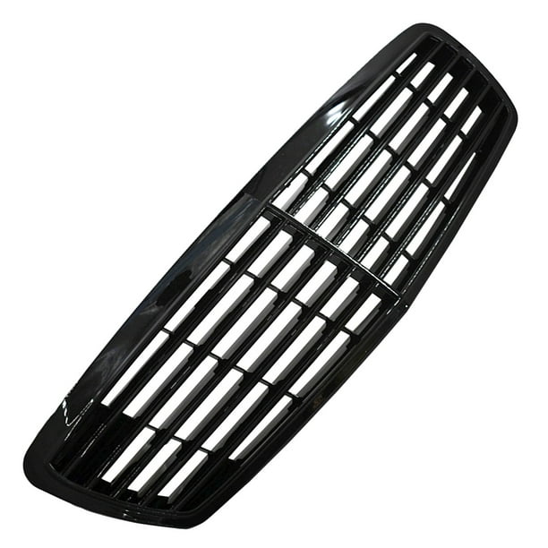 For E350 06 Plastic Textured Black Center Bumper Cover Grille